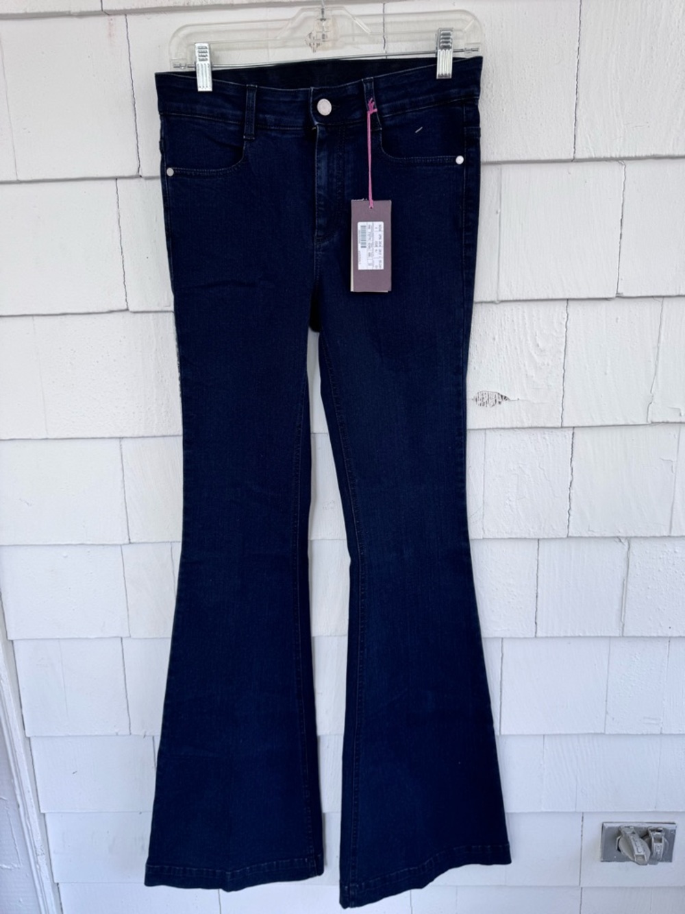 Stella McCartney The 70s Flare Jeans Dark Wash size 28 NWT NEW